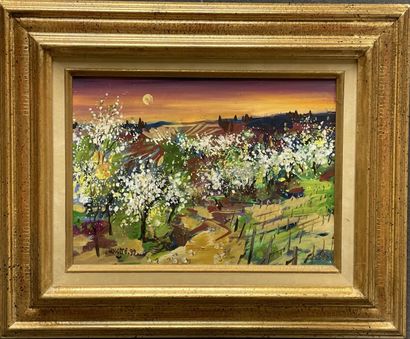 Georges HOSOTTE (born 1936) 
Evening on the...