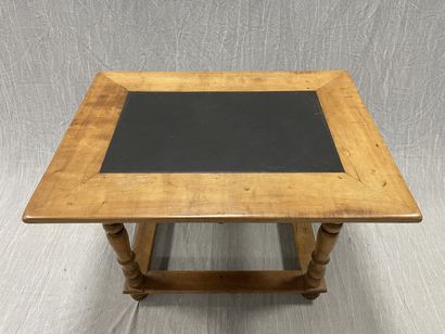 Fruitwood changer's table, other legs joined...