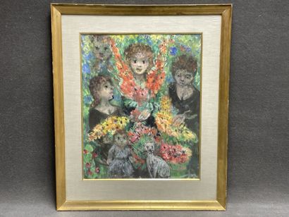 Edouard Joseph GOERG (1893-1969)
Les Trois...