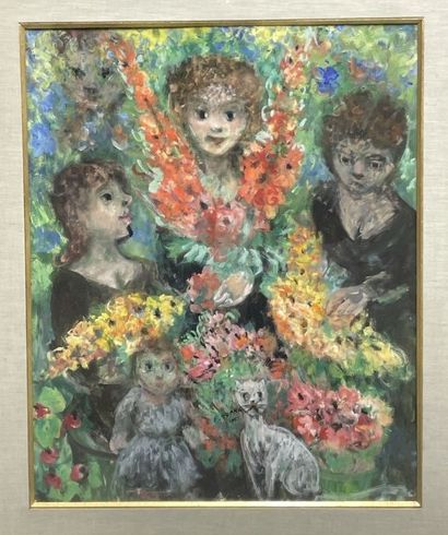 Edouard Joseph GOERG (1893-1969)
Les Trois...