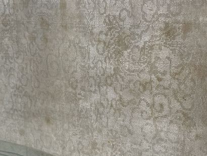 Ecole japonaise du XIX°sècle.
Huile sur toile...