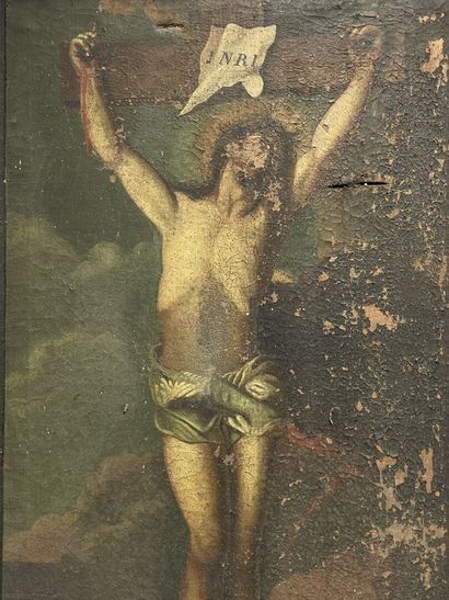 17th century Spanish school 
Christ on the...