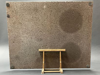 Pierre SAINT-PAUL(1926-2018) - 
Large enameled...