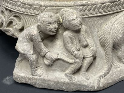 Rare old stone thanaka millstone (or mortar).
thanaka...