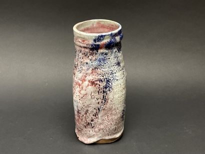 Alain GAUDEBERT (1937 ) 
Large blue and red...