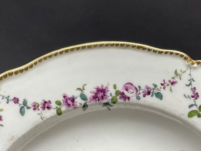GERMANY late 18th c.
Porcelain plate with...