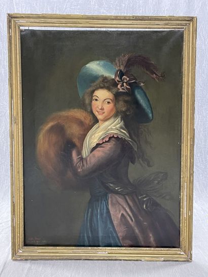 Late 19th century French school, after Vigée...