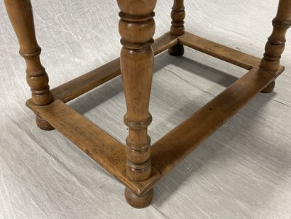 Fruitwood changer's table, other legs joined...