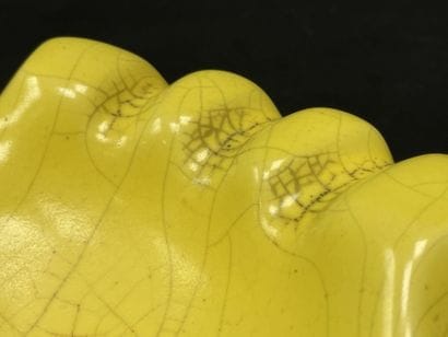 Georges JOUVE ( 1910-1964) 
Ashtray in cracked...