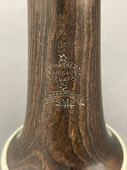 STRASSER MARIGAUX LEMAIRE. 
Stamped clarinet...