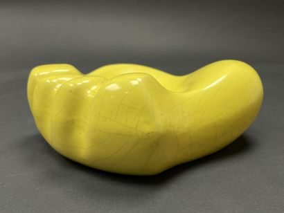 Georges JOUVE ( 1910-1964) 
Ashtray in cracked...