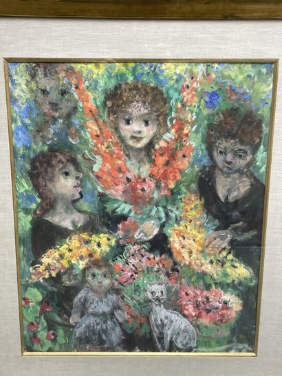Edouard Joseph GOERG (1893-1969)
Les Trois...