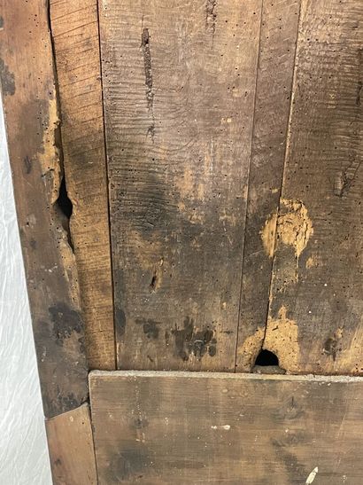 Moulded walnut sideboard, enfilade style,...