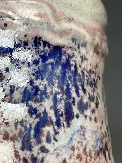 Alain GAUDEBERT (1937 ) 
Large blue and red...