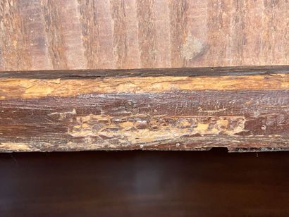 Cylinder inlaid desk with cubes.
Louis XV...