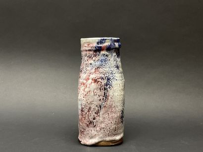 Alain GAUDEBERT (1937 ) 
Large blue and red...