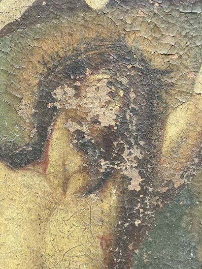17th century Spanish school 
Christ on the...
