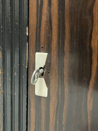 Cabinet de travail en placage d'ébène de...