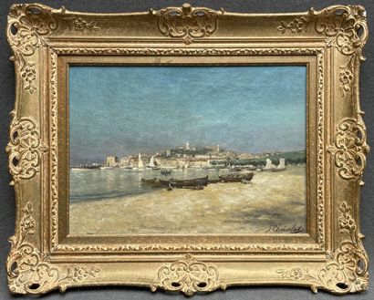 Jean CHOISELAT (XX)
Vue de Cannes
Huile sur...