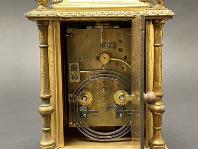 Bronze and cloisonné enamel clock.
movement...