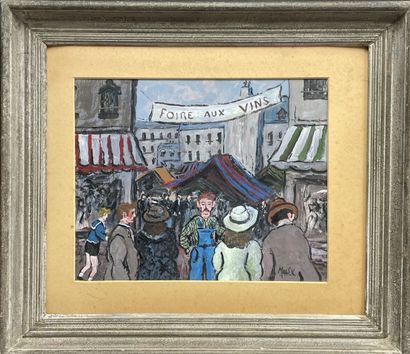 Konrad MAASS (1952)
Foire aux vins
huile...