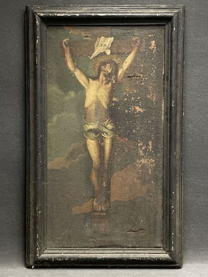 17th century Spanish school 
Christ on the...