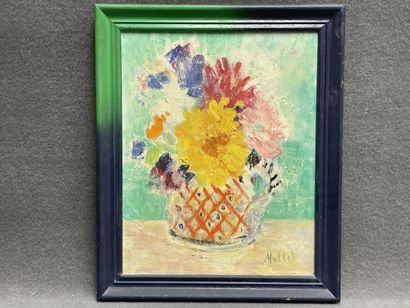 Yvonne MOTTET (1906-1968)
Bouquet of flowers
Oil...