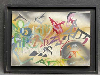 Frédéric DOAN
Poem
Oil on canvas, signed...