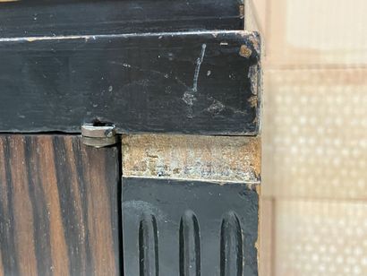 Cabinet de travail en placage d'ébène de...