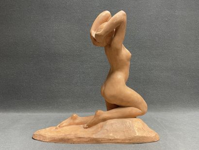 Amadeo GENNARELLI (1881-1943)
Leda. 
Sculpture...
