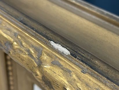 Cadre en bois et stuc doré
Dim. intérieur:...