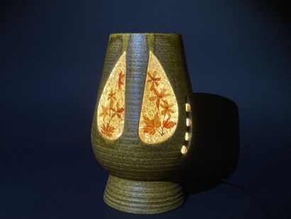 ACCOLAY Lampe en céramique et résine translucide...