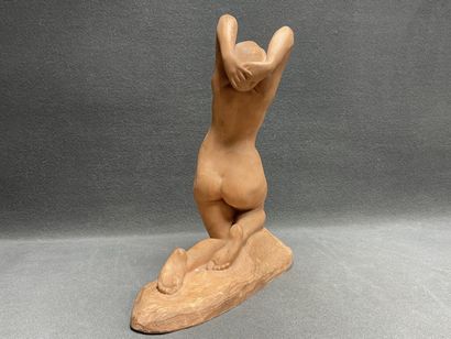 Amadeo GENNARELLI (1881-1943)
Leda. 
Sculpture...