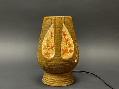 ACCOLAY Lampe en céramique et résine translucide...