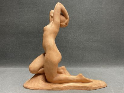 Amadeo GENNARELLI (1881-1943)
Leda. 
Sculpture...