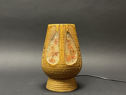 ACCOLAY Lampe en céramique et résine translucide...