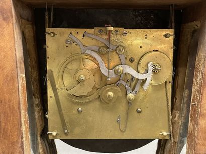 Cartel d'applique en placage et vernis Martin,...