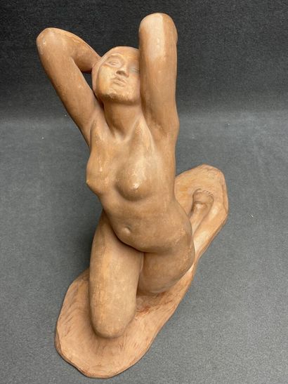 Amadeo GENNARELLI (1881-1943)
Leda. 
Sculpture...