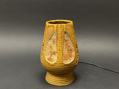 ACCOLAY Lampe en céramique et résine translucide...