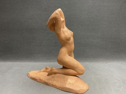 Amadeo GENNARELLI (1881-1943)
Leda. 
Sculpture...