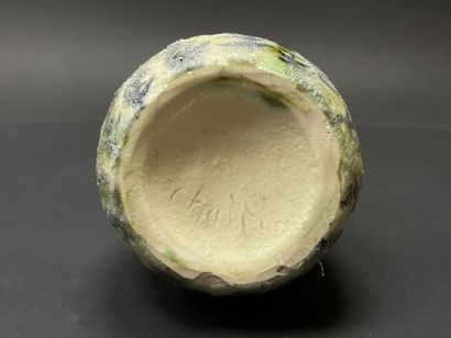 Georges CHASSIN (XX°)
Long vase en céramique...