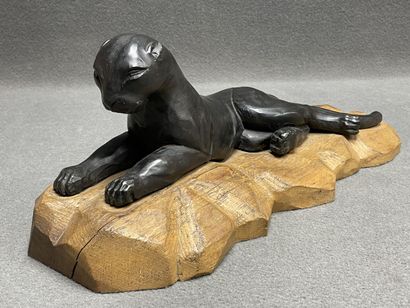Ecole Française des années 1930
Panthère...