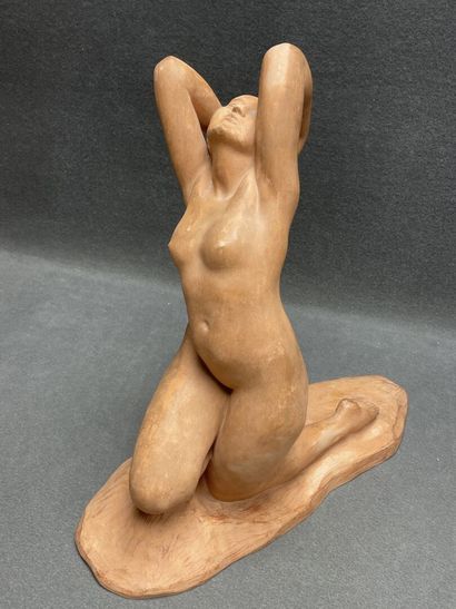 Amadeo GENNARELLI (1881-1943)
Leda. 
Sculpture...