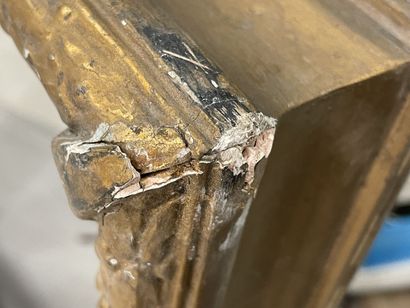 Cadre en bois et stuc doré
Dim. intérieur:...