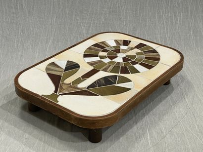 Roger CAPRON (1922-2006) : 
Table basse modèle...