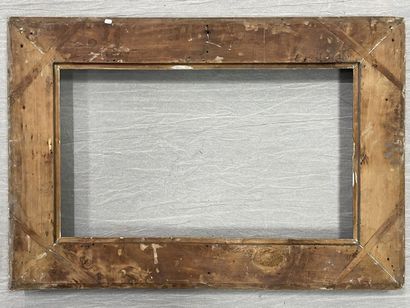 Cadre en bois et stuc doré
Dim. intérieur:...