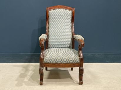 Fauteuil d'enfant en placage d'acajou
Milieu...