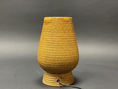 ACCOLAY Lampe en céramique et résine translucide...