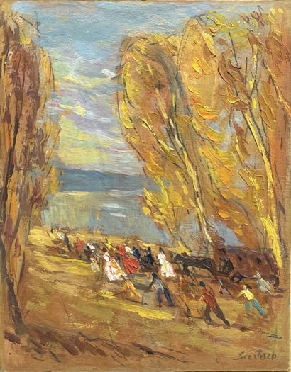 Paul SCORTESCO (artiste d'origine roumaine...