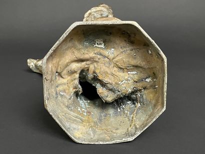 Grand miroir de table: Femme drapée au miroir....